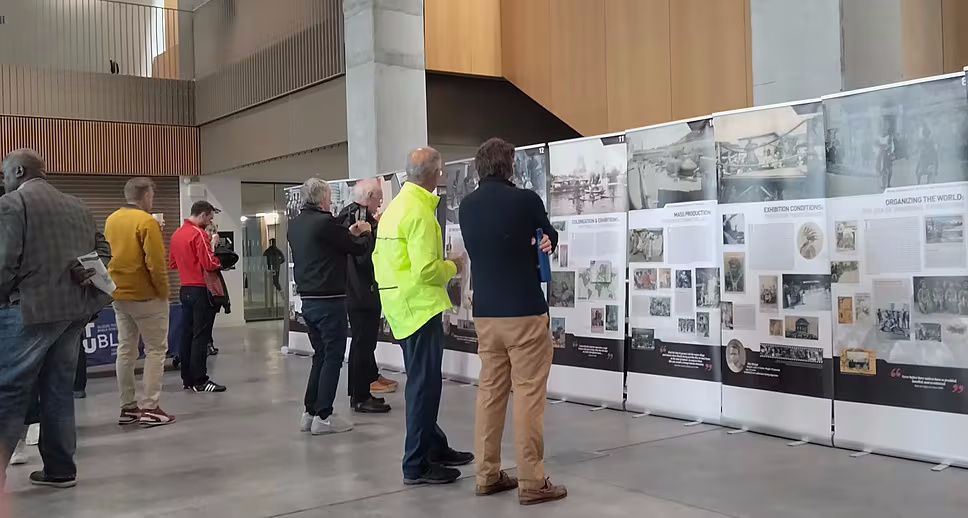 Lilian Thuram anti-racism exhibition is open in TU Dublin